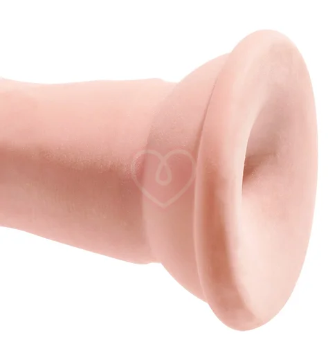 Фаллоимитатор на присоске King Cock Triple Density 18 см телесный фото 3