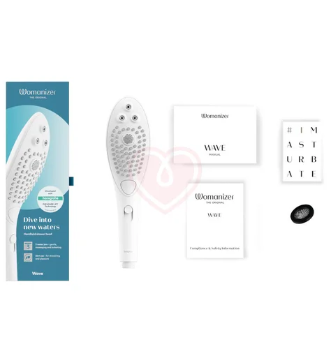 Насадка для душа Womanizer Wave белая фото 7