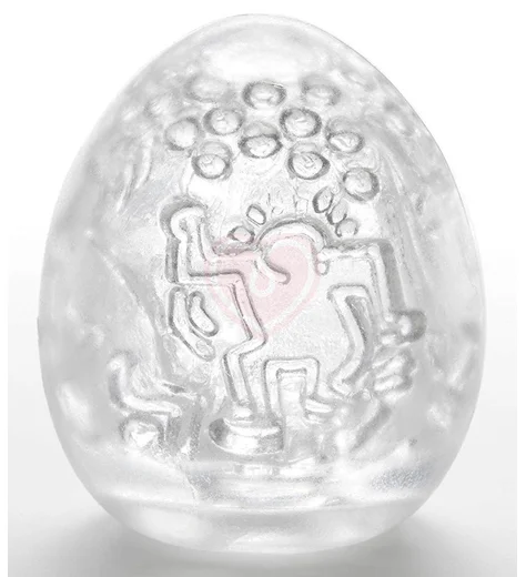 Мастурбатор яйцо Tenga&Keith Haring Egg Dance фото 3