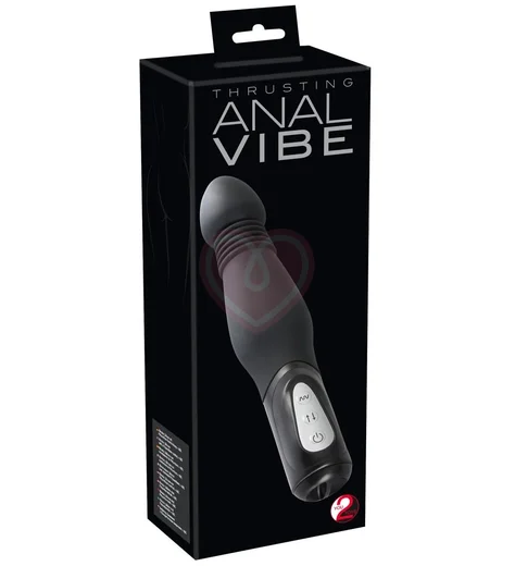 Вибратор-пульсатор анальный You2Toys чёрный фото 4