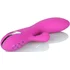 Вибратор с вакуумным клиторальным стимулятором Malibu Minx розовый фото 6