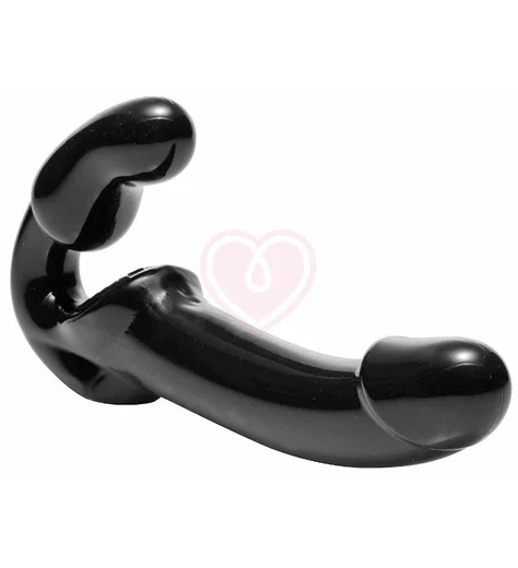 Безремневой страпон Strap U Revolver чёрный фото 5