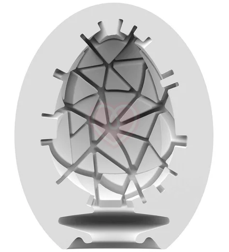 Мини-мастурбатор Satisfyer Masturbator Egg Crunchy фото 2