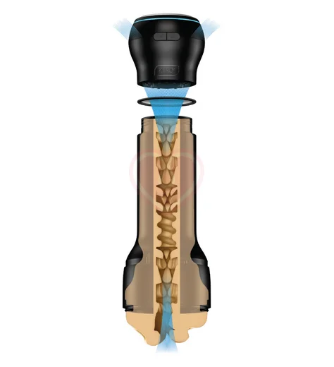 Набор мастурбатор Kiiroo Feel Victoria June Mouth и насадка PowerBlow с эффектом всасывания фото 2