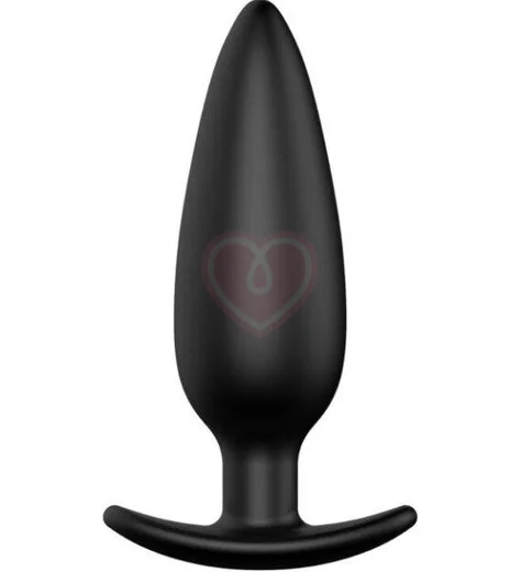 Анальная пробка со смещенным центром тяжести Erozon 07 черная фото 2