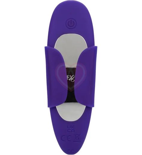 Вакуумный стимулятор клитора Lock-N-Play Suction Panty Teaser с пультом фиолетовый фото 6