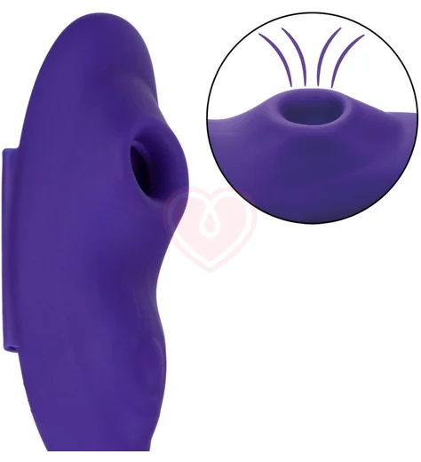Вакуумный стимулятор клитора Lock-N-Play Suction Panty Teaser с пультом фиолетовый фото 9