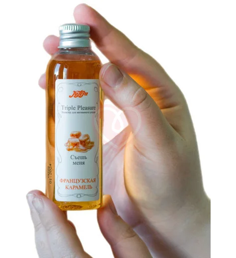 Эликсир для орального секса Juleju Triple Pleasure Французская карамель 130 г фото 2