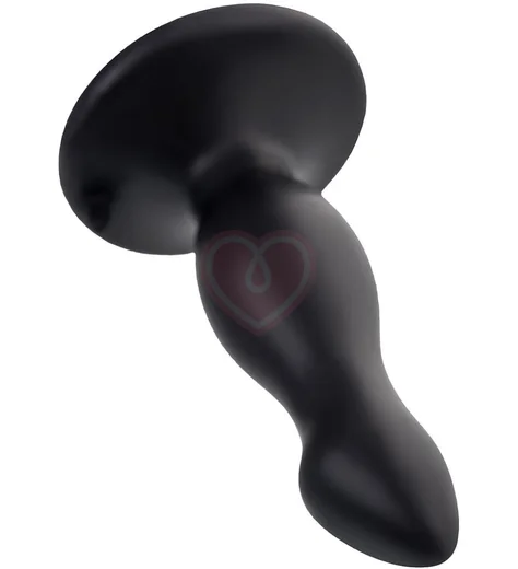 Анальная пробка на присоске Toyfa Popo Pleasure Antlia чёрная фото 4
