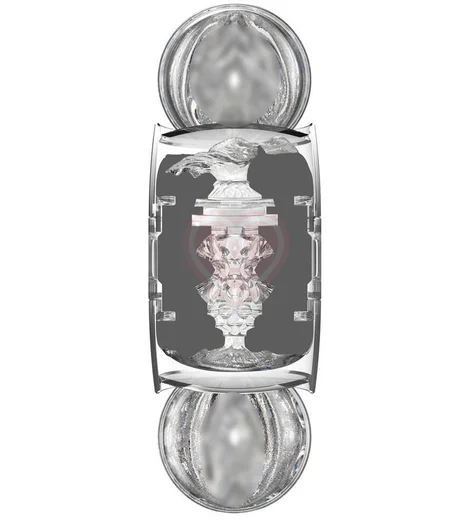 Сквозной мастурбатор Fleshlight Quickshot Stoya прозрачный фото 3