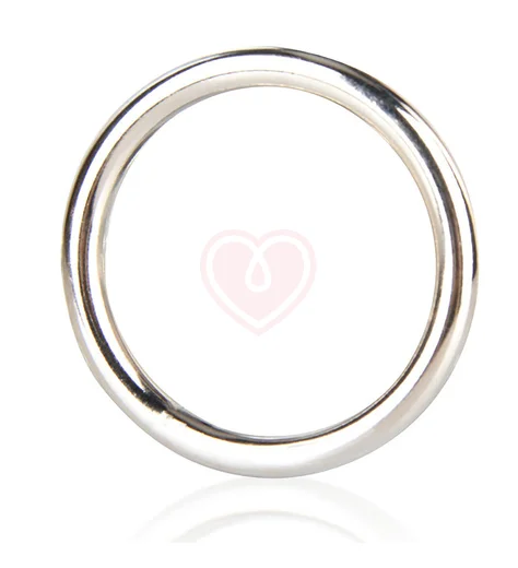 Стальное эрекционное кольцо Stell Cock Ring диаметр 4,8 см фото 3