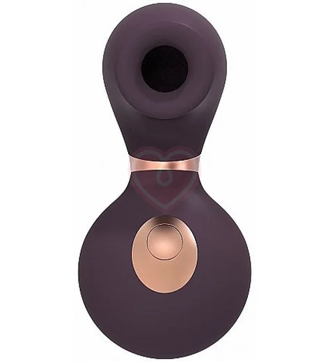 Клиторальный стимулятор с вибрацией Irresistible Invincible фиолетовый фото 2