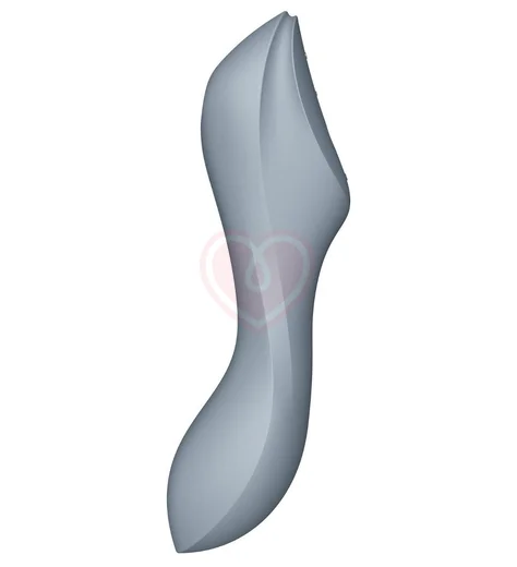 Вакуумный вибростимулятор Satisfyer Curvy Trinity 3 серый фото 2