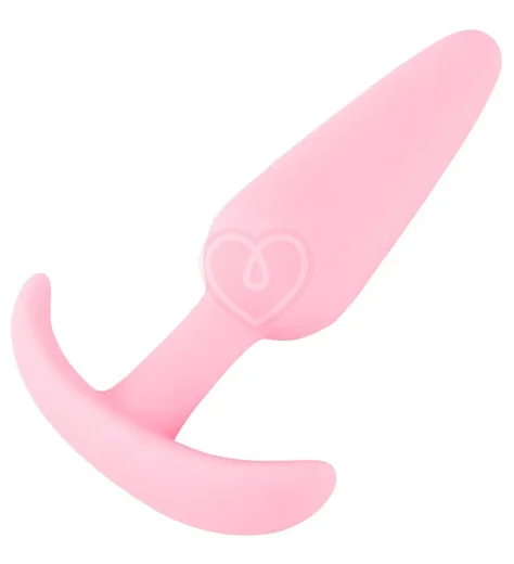 Вытянутая анальная пробка Cuties Plugs розовая фото 3