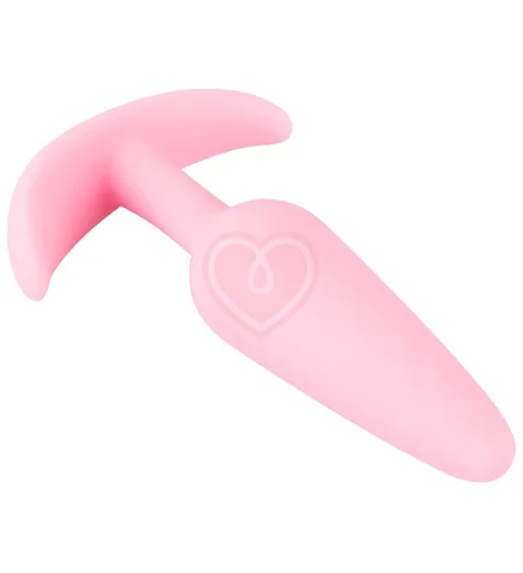 Вытянутая анальная пробка Cuties Plugs розовая фото 4