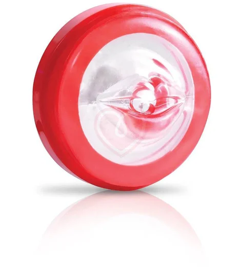 Автоматический мастурбатор ротик с держателем Mega-Bator Mouth красный фото 3