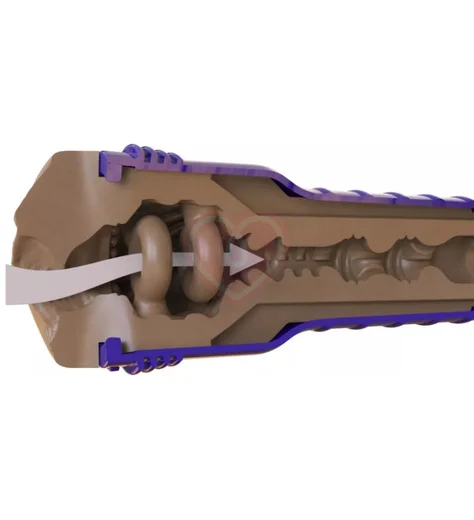 Мастурбатор Fleshlight Boost Bang Brown вагина фото 9