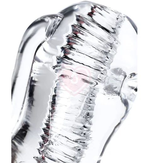 Мастурбатор Lingam by Toyfa Indira прозрачный фото 3