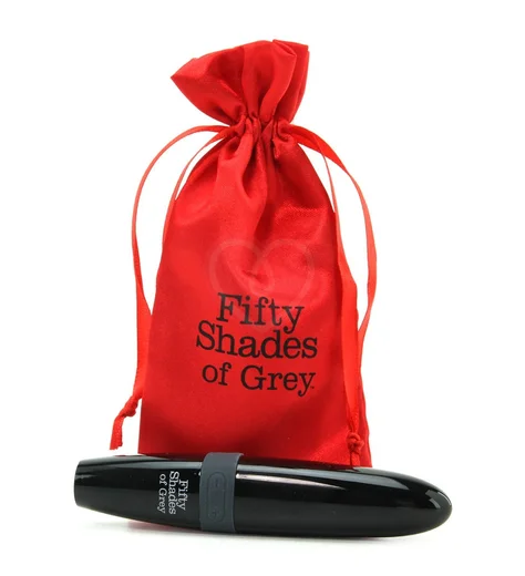 Мини вибратор '50 оттенков серого' Wickedly Tempting чёрный фото 4