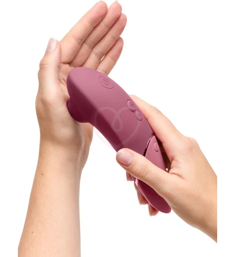 Бесконтактный клиторальный стимулятор Womanizer Next вишневый фото 7
