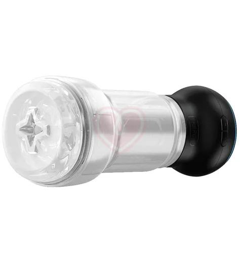 Набор мастурбатор Feel Pocket Stroker Crystal и насадка PowerBlow с эффектом всасывания фото 1