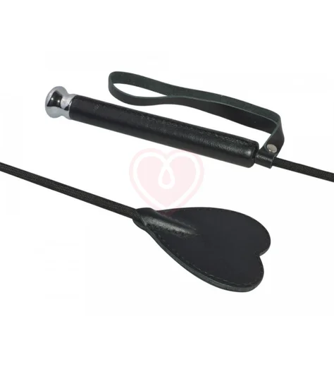 Стек со шлепком сердечком чёрный фото 2