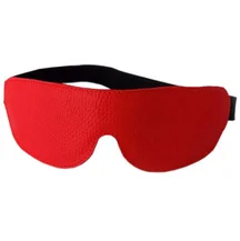 Маска кожаная закрытая Sitabella красная