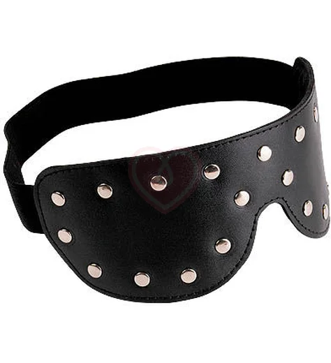 Маска закрытая Sitabella BDSM кожаная чёрная фото 1