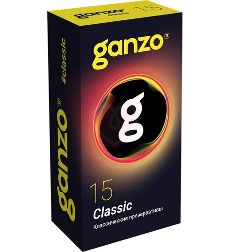 Презервативы Ganzo Classic классические с обильной смазкой 15 шт фото 1