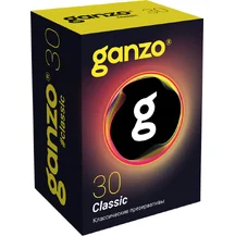 Презервативы Ganzo Classic классические с обильной смазкой 30 шт