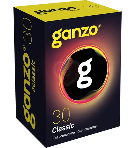 Презервативы Ganzo Classic классические с обильной смазкой 30 шт фото 1