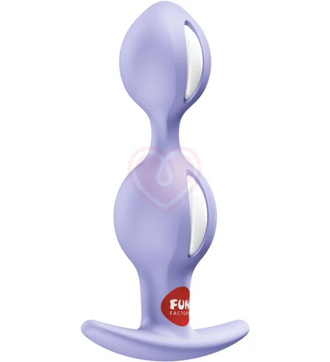 Анальные шарики Fun Factory B Balls DUO сиреневые фото 3