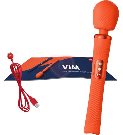 Вибромассажёр Fun Factory Vim оранжевый фото 2