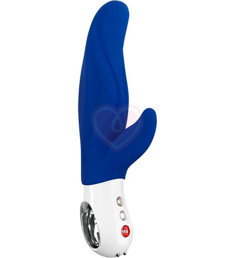Вибратор со стимулятором клитора и точки A Fun Factory LADY Bi синий фото 1