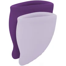Менструальные чаши Fun Factory Fun Cup Explore Kit 2 шт фиолетовый