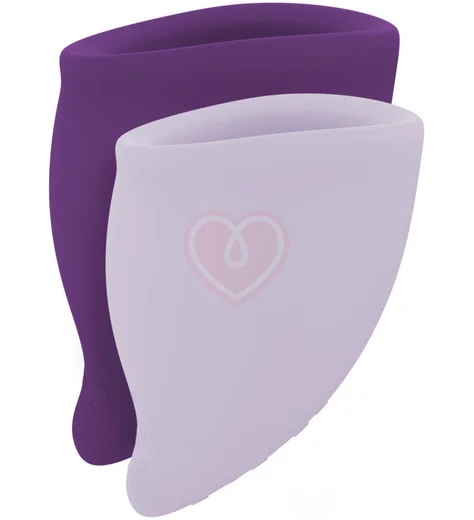 Менструальные чаши Fun Factory Fun Cup Explore Kit 2 шт фиолетовый фото 1
