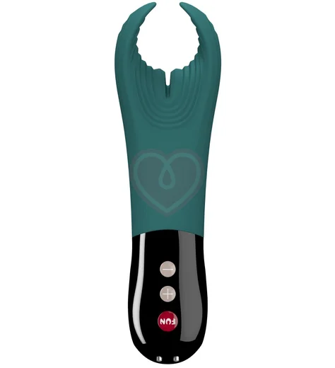 Вибратор с ласкающими кончиками Fun Factory Manta бирюзовый фото 1