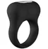 Эрекционное кольцо с вибрацией Steady чёрное фото 1