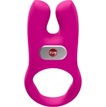 Виброкольцо Fun Factory Nos с двумя кончиками для стимуляции розовое