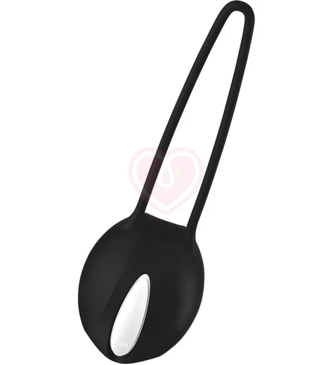 Вагинальный шарик Fun Factory Smartball Uno чёрный фото 2