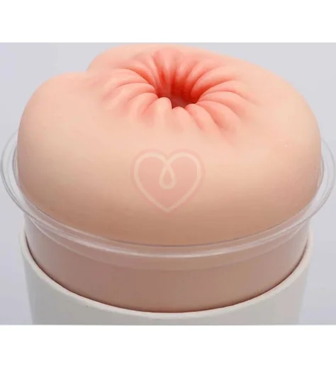 Мастурбатор попка в стакане Naked Factory A-03 телесный фото 5