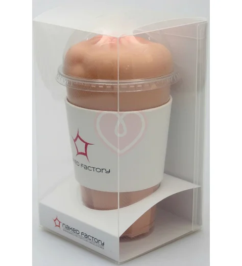 Мастурбатор попка в стакане Naked Factory A-03 телесный фото 7