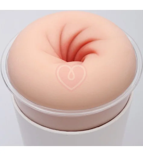 Мастурбатор попка в стакане Naked Factory A-04 телесный фото 5