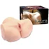 Мастурбатор полуторс с вагиной и попкой Naked Factory Laura телесный фото 4