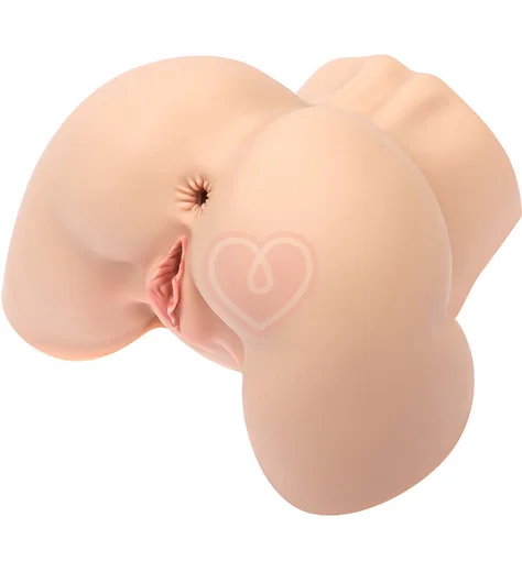 Мастурбатор полуторс с вагиной и попкой Naked Factory Kate телесный фото 1