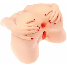 Мастурбатор полуторс с вагиной и попкой Naked Factory Monica телесный