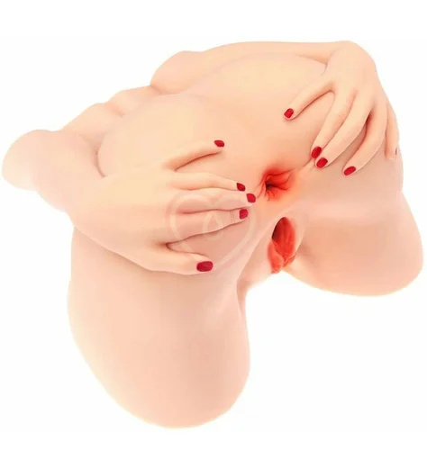 Мастурбатор полуторс с вагиной и попкой Naked Factory Monica телесный фото 1