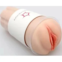 Мастурбатор вагина в стакане Naked Factory V-02 телесный