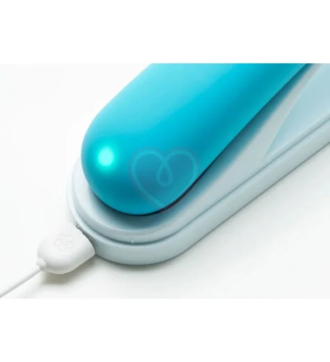 Вибратор с подвижной головкой Iroha Fit+ Aonami голубой фото 4