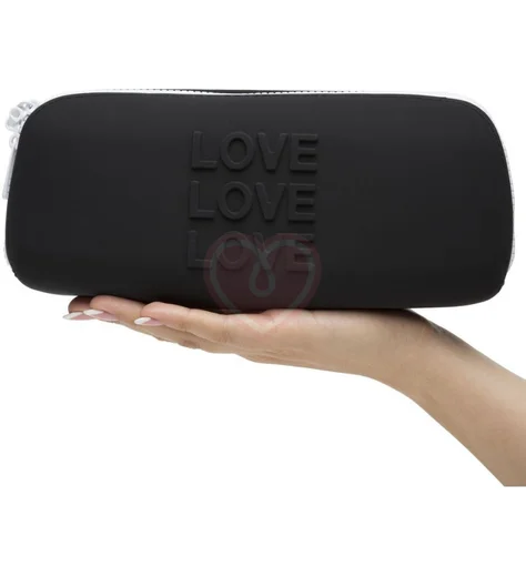 Силиконовый чехол для секс-игрушек Happy Rabbit Love Medium чёрный фото 3